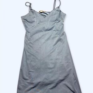 Elegant Blue Women's Dress